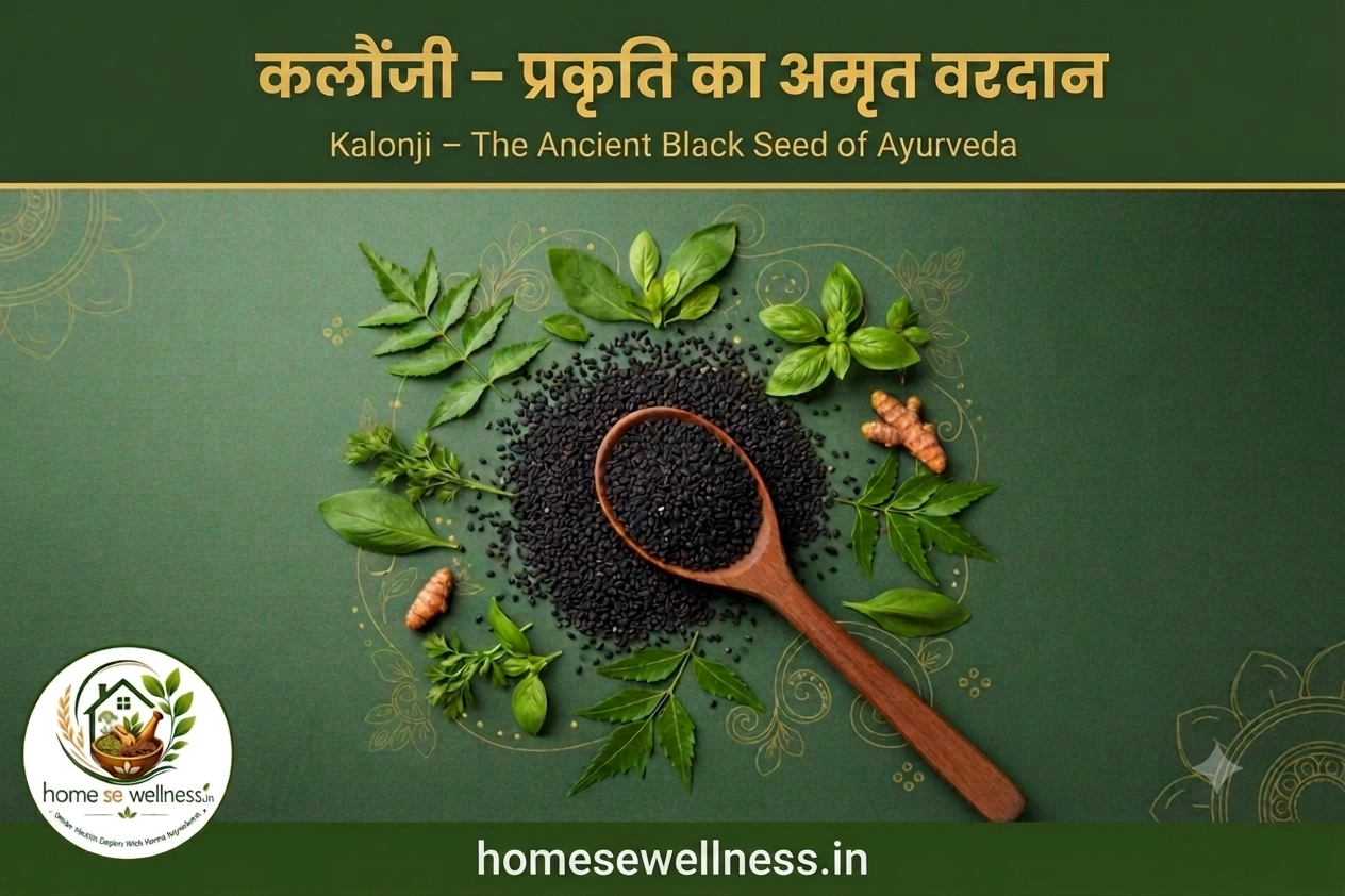 कालौंजी – प्रकृति का अनमोल बीज, जिसे आयुर्वेद में वरदान माना गया है क्या हमारी रसोई में मौजूद यह छोटा सा काला बीज सचमुच स्वास्थ्य का खजाना है?